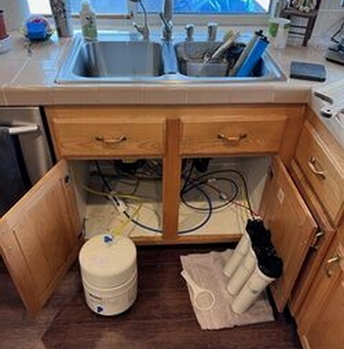 Water System Under Sink